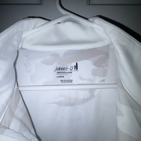 johnnie-O White Camouflage Lightweight Jacket - Picture 4 of 4